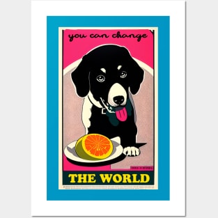 you can change the world Posters and Art